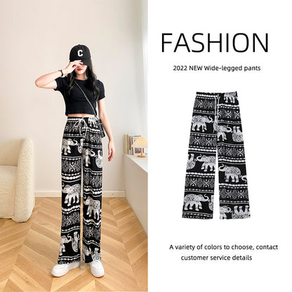 【SAVE 50% OFF】2023 new high waist wide leg pants