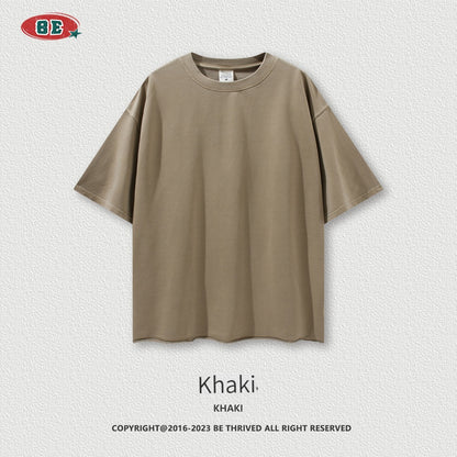 BE men's clothing |(🔥Hot Sale NOW- SAVE 50% OFF) 2023 spring and summer washed loose edge oversize short sleeves