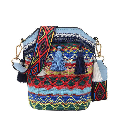 【50% off in the last 3 days of the promotion】2023 new diagonal one-shoulder all-match tassel bag