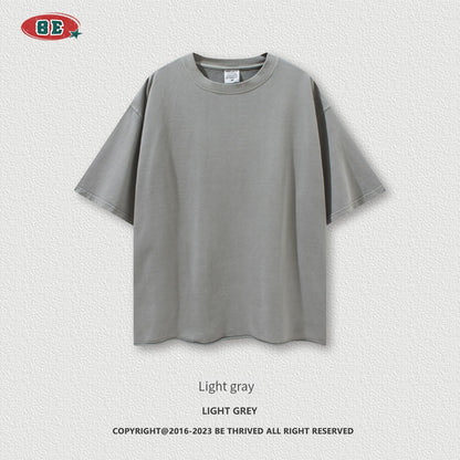 BE men's clothing |(🔥Hot Sale NOW- SAVE 50% OFF) 2023 spring and summer washed loose edge oversize short sleeves
