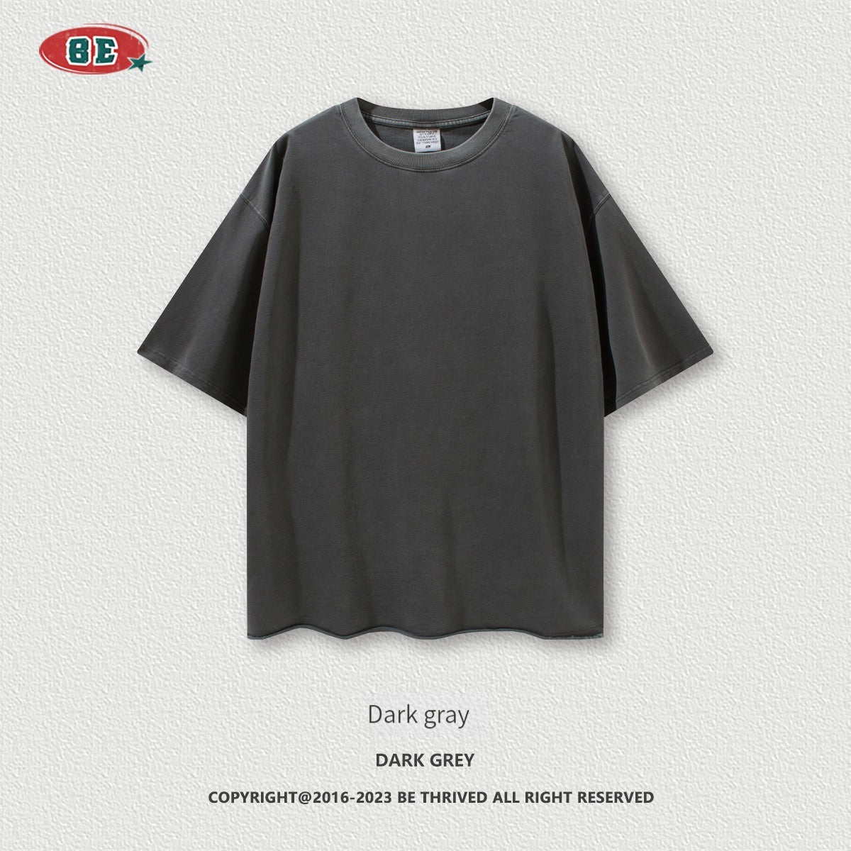 BE men's clothing |(🔥Hot Sale NOW- SAVE 50% OFF) 2023 spring and summer washed loose edge oversize short sleeves