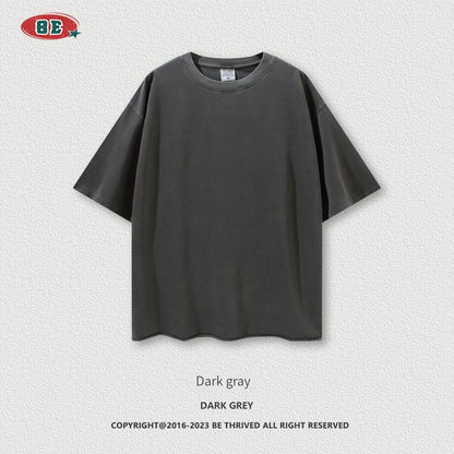 BE men's clothing |(🔥Hot Sale NOW- SAVE 50% OFF) 2023 spring and summer washed loose edge oversize short sleeves