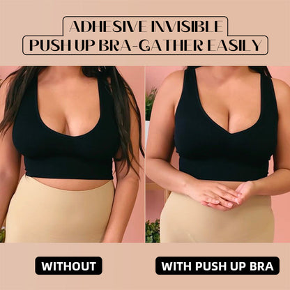 LauraCollection®Adhesive Bra Backless Strapless Reusable Sticky Invisible Push Up Bra For Women-BUY 1 GET 2