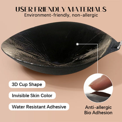LauraCollection®Adhesive Bra Backless Strapless Reusable Sticky Invisible Push Up Bra For Women-BUY 1 GET 2