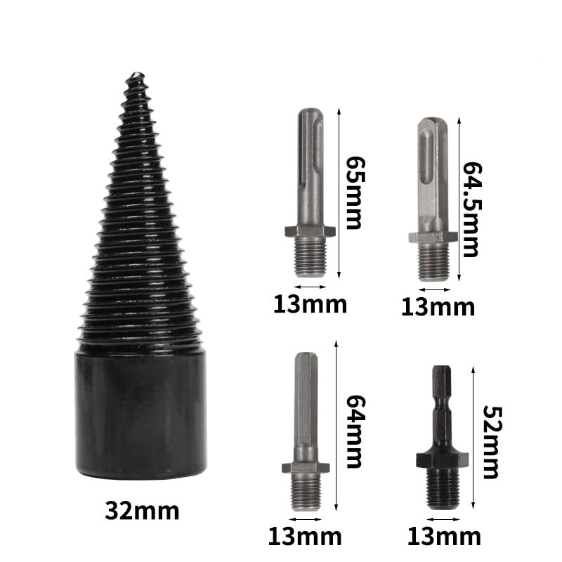 (🎅SALE-49% OFF)🔥🔥Firewood Drill Bit Set (BUY 2 FREE SHIPPING)