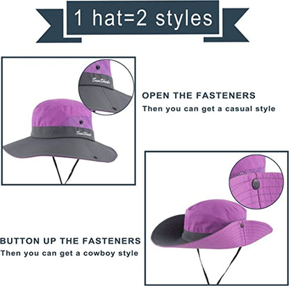 🎉Early Mother's Day Sale - UV Protection Foldable Sun Hat ☀️