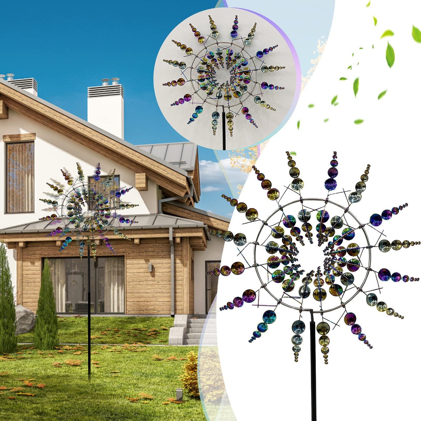🔥Last Day 50% Off + Buy 2 Free Shipping 🔥 Enhance Your Landscape with Magic Kinetic Windmill