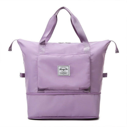 (🔥Hot Sale NOW- SAVE 50% OFF) Collapsible Waterproof Large Capacity Travel Handbag (BUY 2 GET FREE SHIPPING)