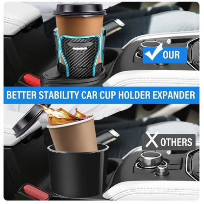 Dual Cup Holder Expander for Car, 2-in-1 Multifunction Car Drink Expander Adapter (🔥Buy 2 get Free Shipping🔥)
