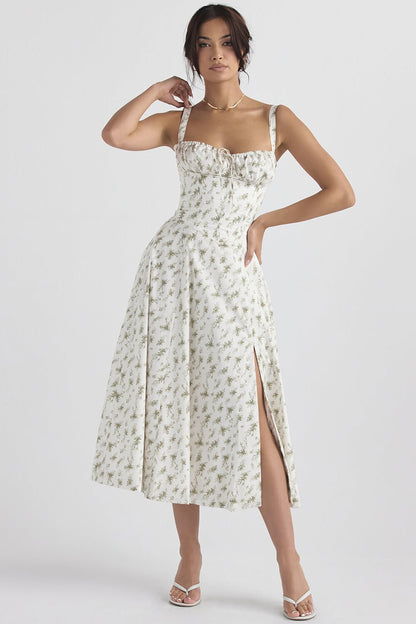 🌷 PRINT BUSTIER SUNDRESS 🌷