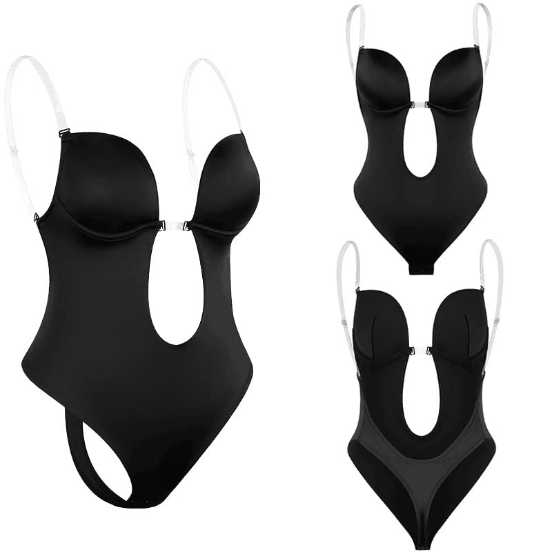 Plunge Backless Body Shaper Bra