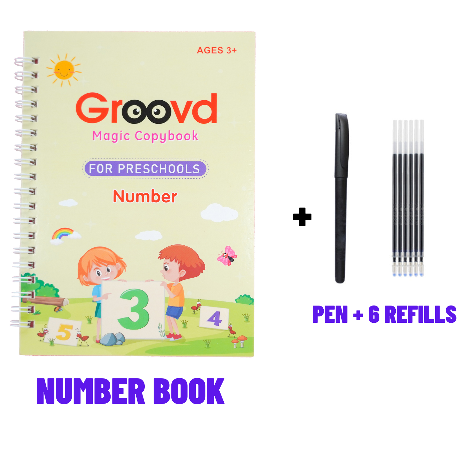 Number Book ($17.97 USD per Book)