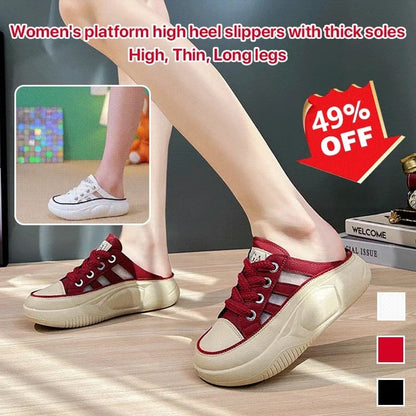 2023 SUMMER HOT SALE 49% OFF-WOMEN'S CLOSED TOE HALF SLIPPERS