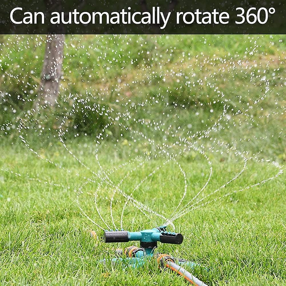 3 Arm 360° Rotating Water Sprinkler for Garden