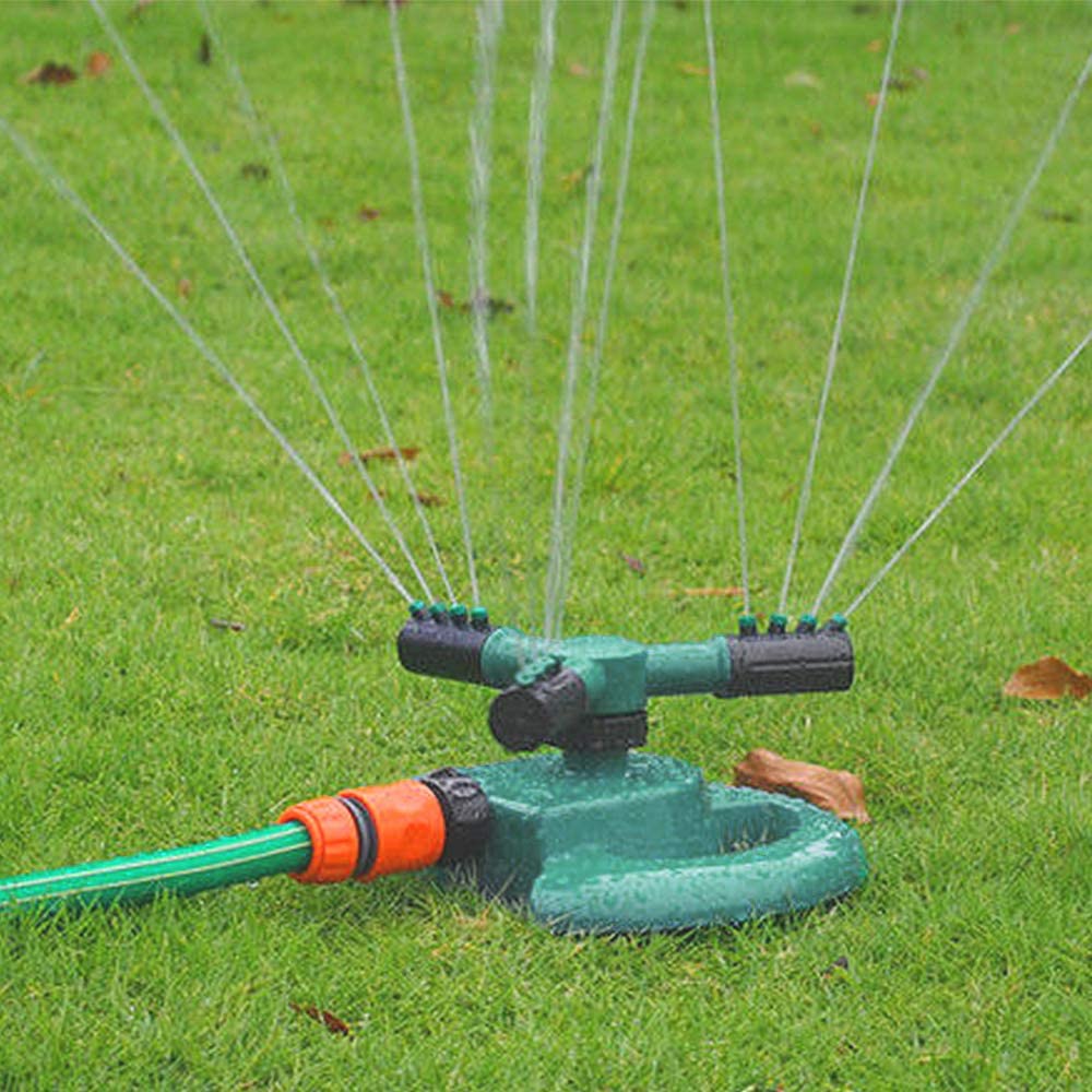3 Arm 360° Rotating Water Sprinkler for Garden