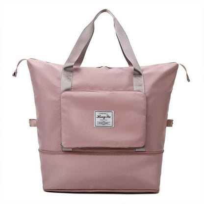 (🔥Hot Sale NOW- SAVE 50% OFF) Collapsible Waterproof Large Capacity Travel Handbag (BUY 2 GET FREE SHIPPING)