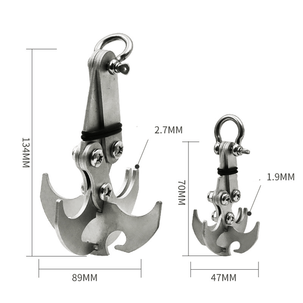 Multifunctional Stainless Steel High Performance Gravity Hook