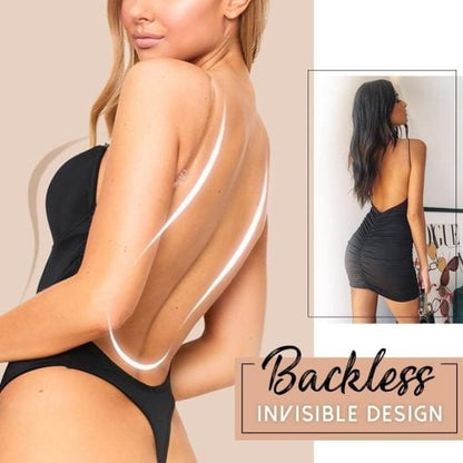 Plunge Backless Body Shaper Bra