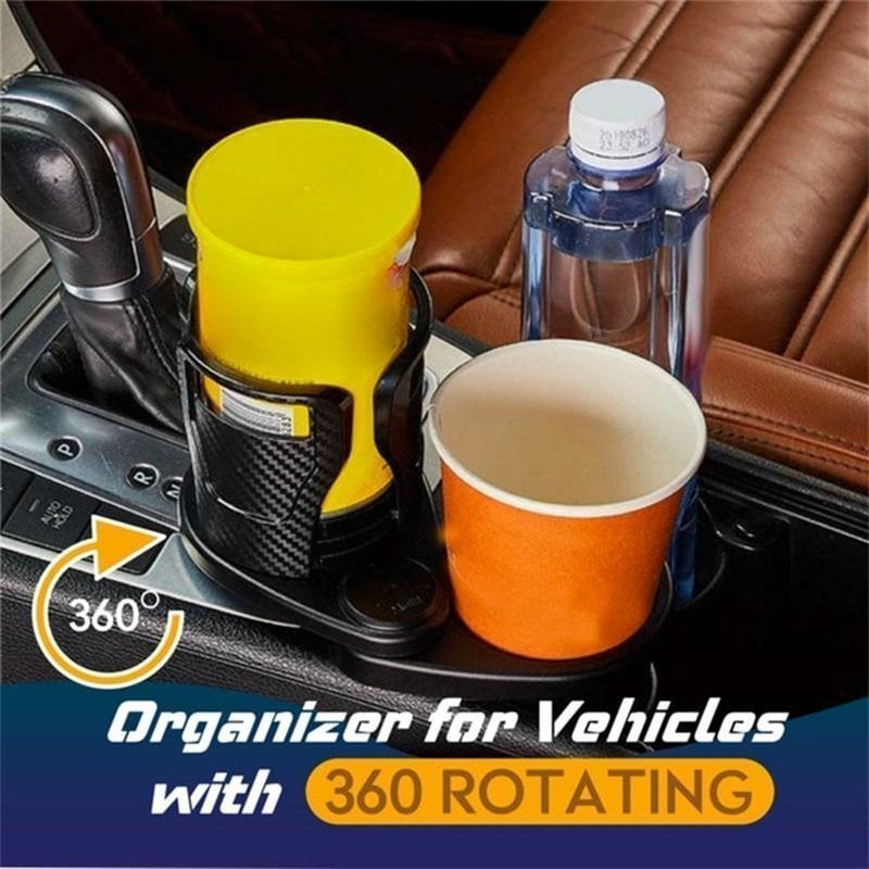 Dual Cup Holder Expander for Car, 2-in-1 Multifunction Car Drink Expander Adapter (🔥Buy 2 get Free Shipping🔥)