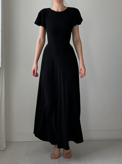 Elegant Reversible Bodycon Dress With Pockets
