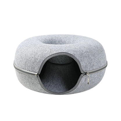 "Hide-and-seek" Wendy Cat Tunnel Bed
