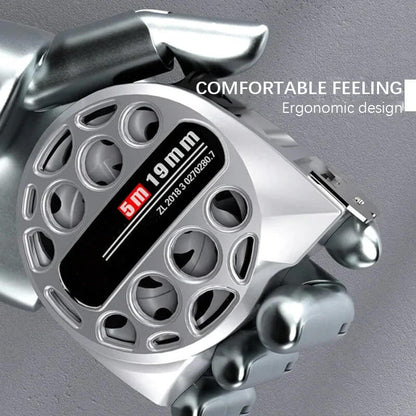 Stainless steel telescopic tape measure with corrosion protection
