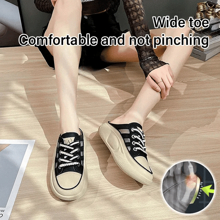 2023 SUMMER HOT SALE 49% OFF-WOMEN'S CLOSED TOE HALF SLIPPERS