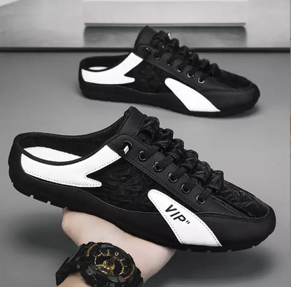 🔥Last Day Special Sale 49% OFF 🔥 All-match Casual Mule Open Back Sneakers