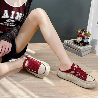 2023 SUMMER HOT SALE 49% OFF-WOMEN'S CLOSED TOE HALF SLIPPERS