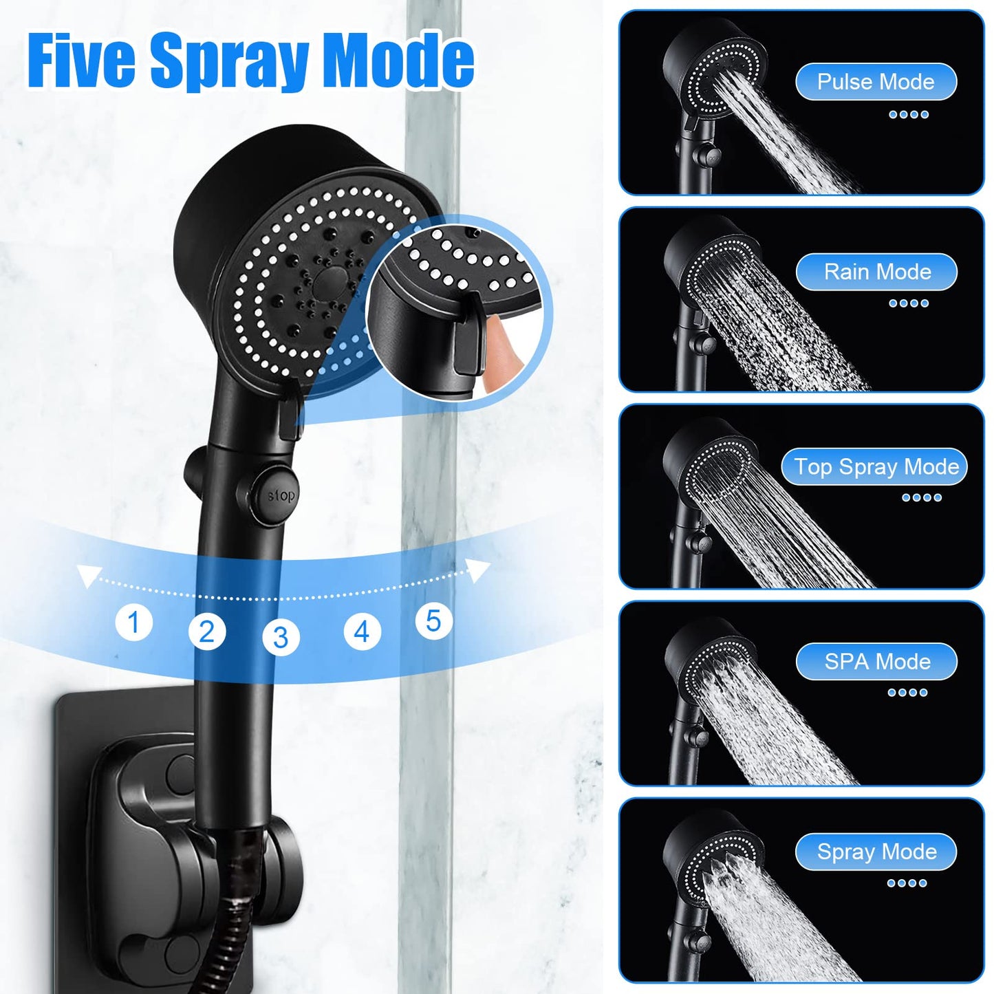 🔥LAST DAY 53% OFF🔥Multi-functional High Pressure Shower Head