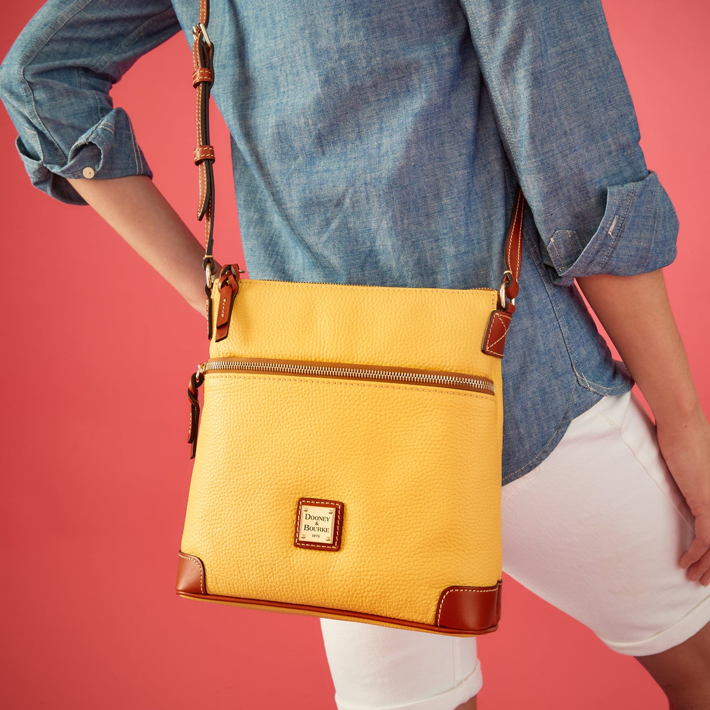 💥QVC Recommend💥DOONEY & BOURKE Pebble Grain Crossbody