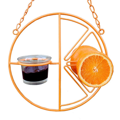 🔥LAST DAY 75% OFF-2-in-1 hanging hummingbird oriole feeder