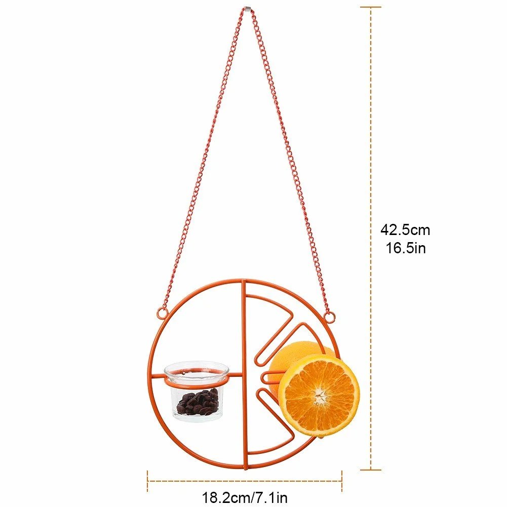 🔥LAST DAY 75% OFF-2-in-1 hanging hummingbird oriole feeder