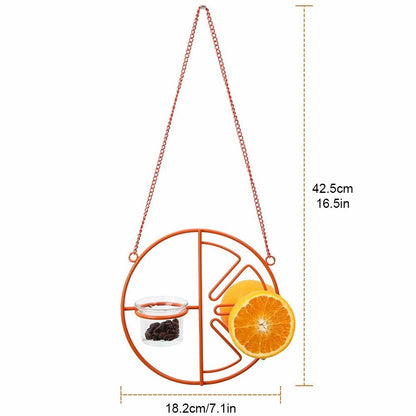 🔥LAST DAY 75% OFF-2-in-1 hanging hummingbird oriole feeder