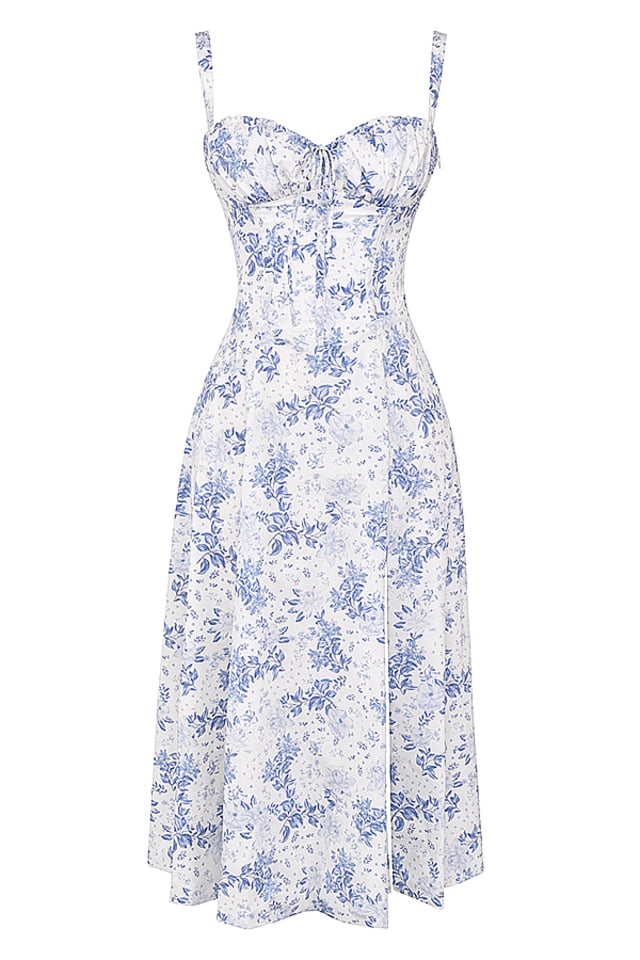 🌷 PRINT BUSTIER SUNDRESS 🌷