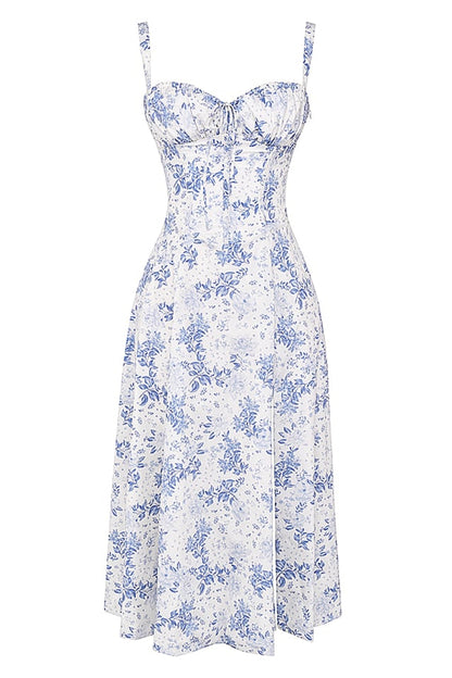 🌷 PRINT BUSTIER SUNDRESS 🌷