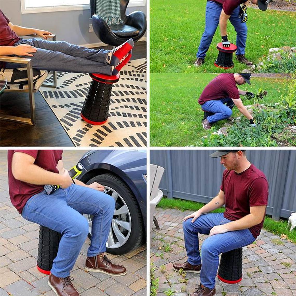 (🎉Mother's Day Hot Sale ) 2023 Upgraded Retractable Folding Stool