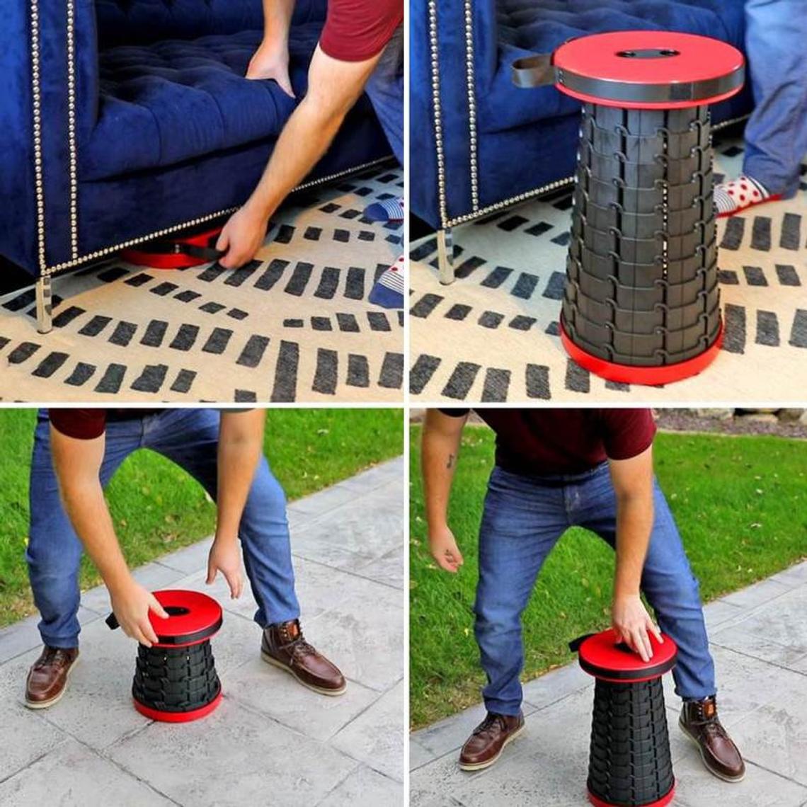 (🎉Mother's Day Hot Sale ) 2023 Upgraded Retractable Folding Stool