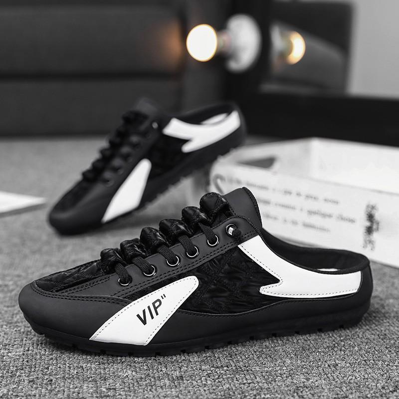 🔥Last Day Special Sale 49% OFF 🔥 All-match Casual Mule Open Back Sneakers
