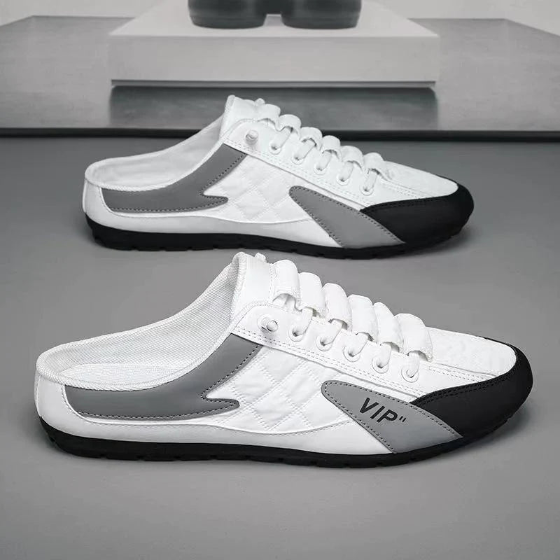 🔥Last Day Special Sale 49% OFF 🔥 All-match Casual Mule Open Back Sneakers