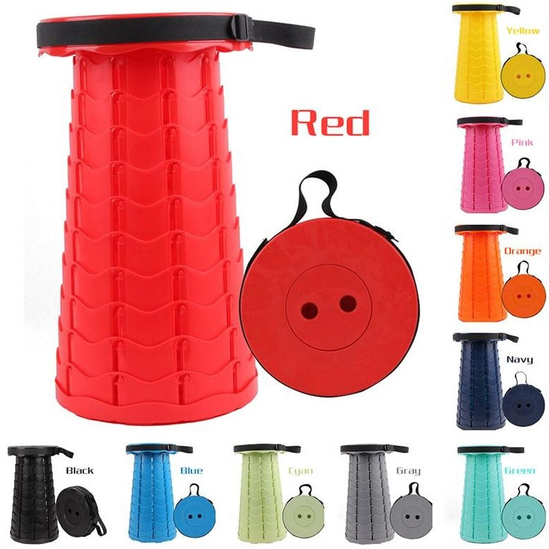 (🎉Mother's Day Hot Sale ) 2023 Upgraded Retractable Folding Stool